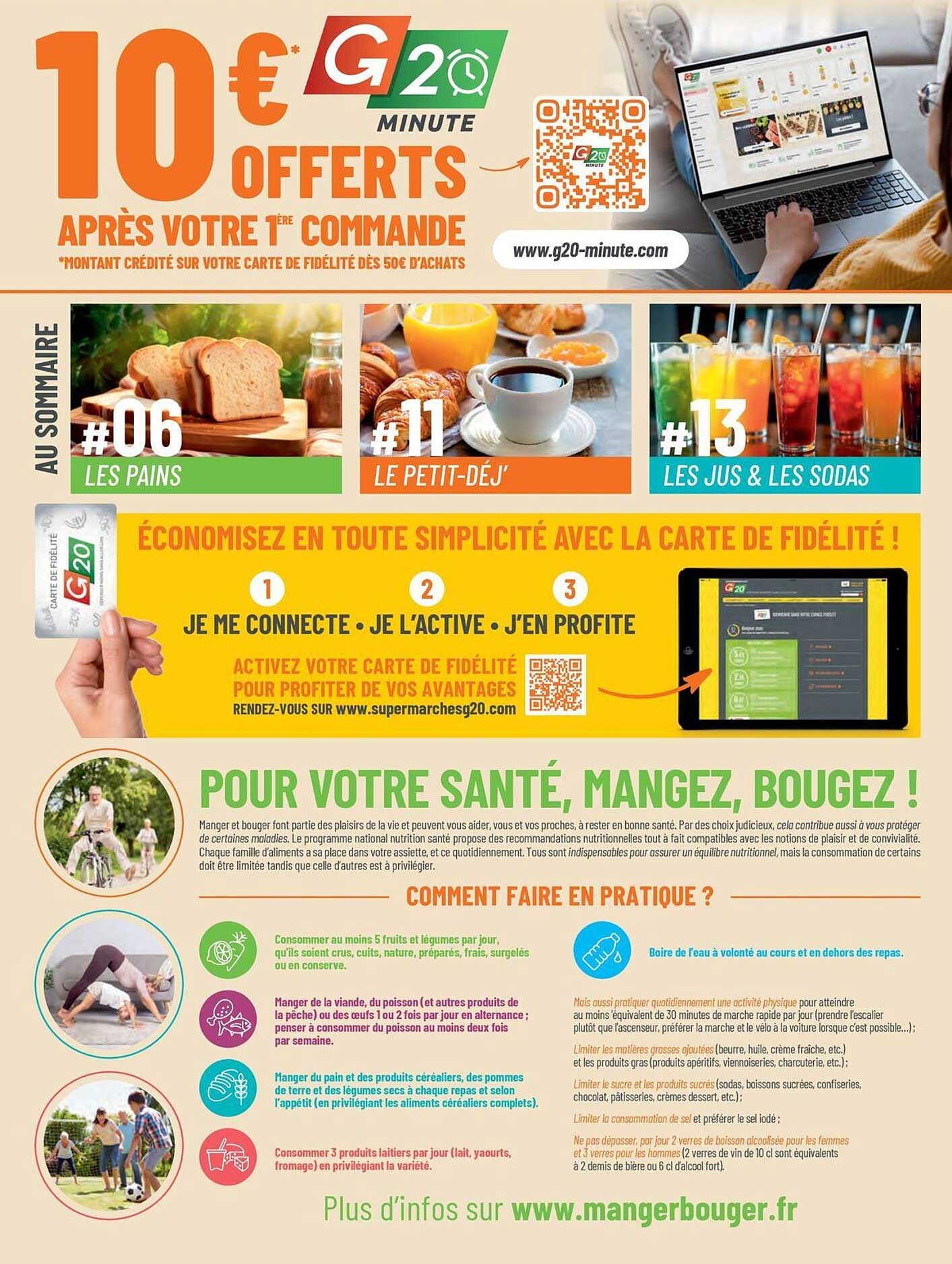 10 € OFFERTS APRES VOTRE 1ère COMMANDE