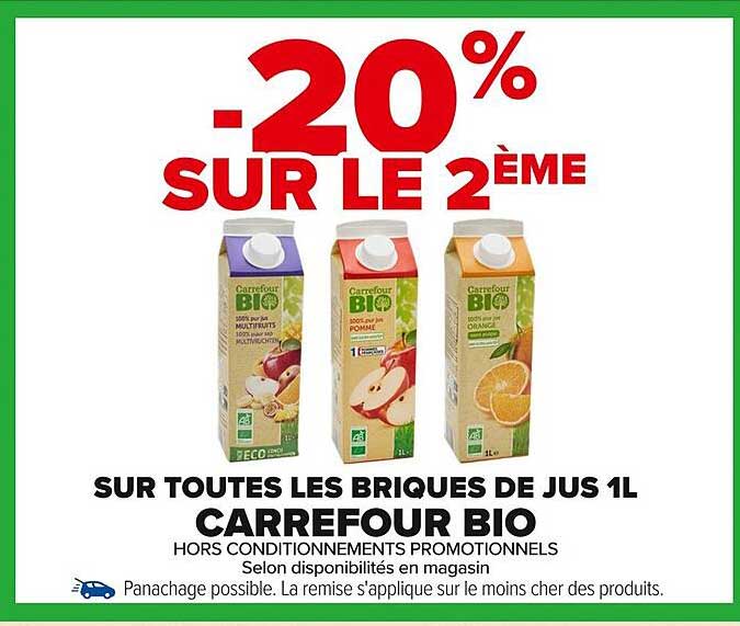 -20% SUR LE 2ÈME