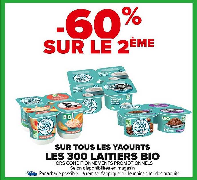 -60% SUR LE 2ÈME