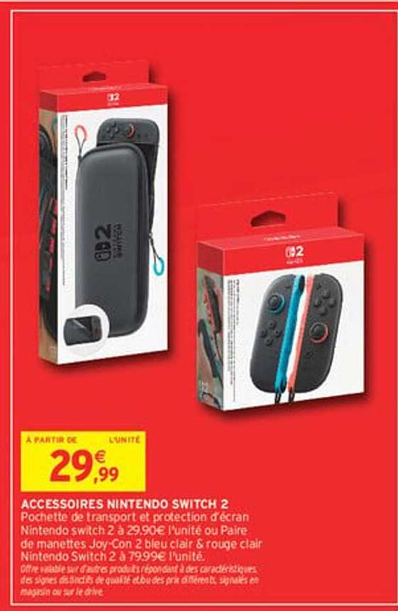 ACCESSOIRES NINTENDO SWITCH 2