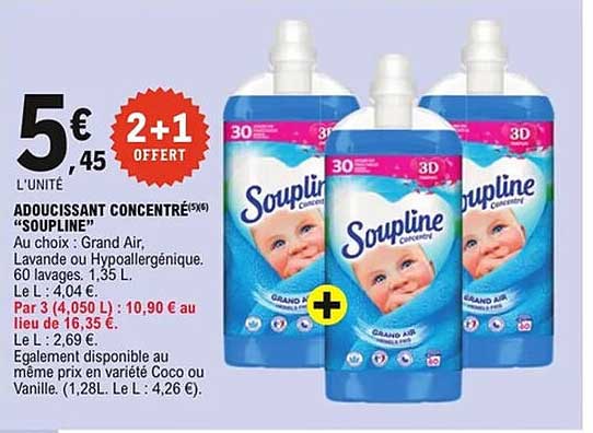 ADOUCISSANT CONCENTRÉ 5€45