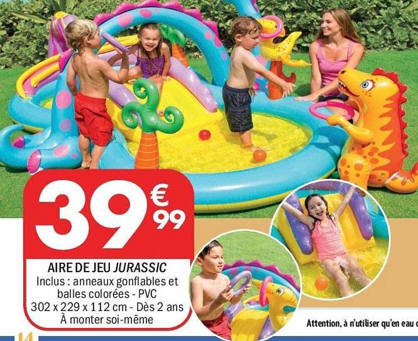 AIRE DE JEU JURASSIC