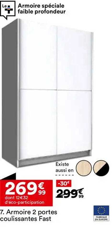 Armoire spéciale faible profondeur