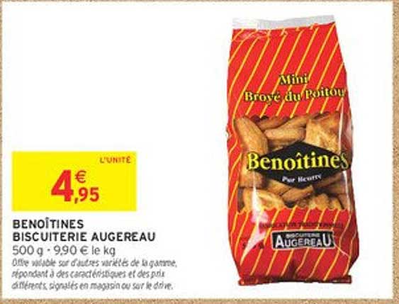 BENOÎTINES BISCUITERIE AUGEREAU