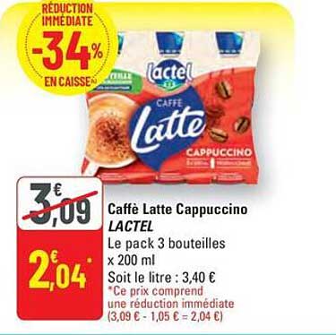Caffè Latte Cappuccino LACTEL