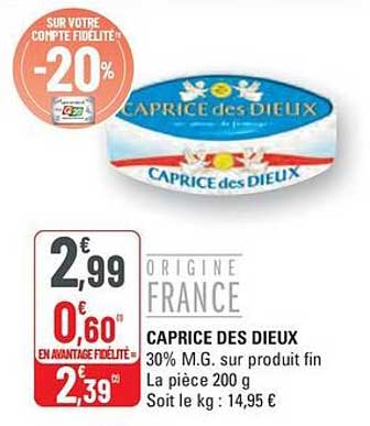 CAPRICE DES DIEUX