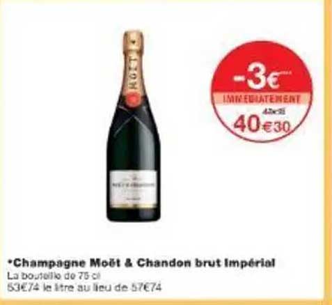 Champagne Moët & Chandon brut impérial