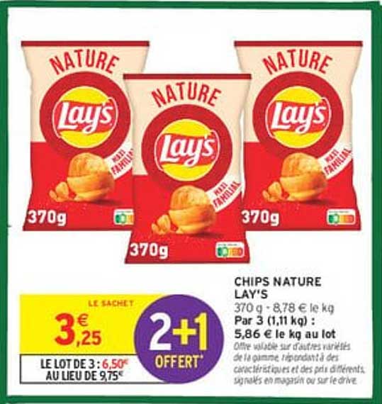 CHIPS NATURE LAY'S