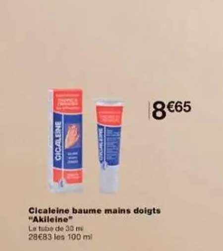 Cicaléine baume mains doigts "Akileïne"