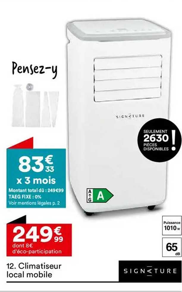 Climatiseur local mobile