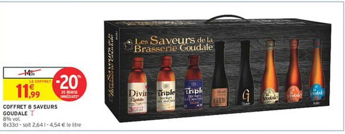 COFFRET 8 SAVEURS GOUDALE