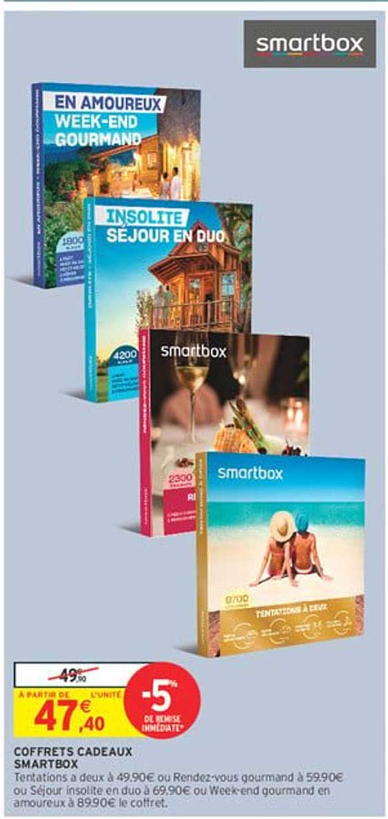 COFFRETS CADEAUX SMARTBOX