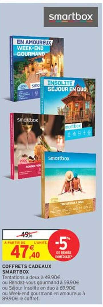 COFFRETS CADEAUX SMARTBOX