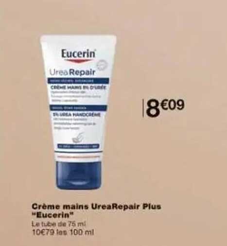 Crème mains UreaRepair Plus "Eucerin"