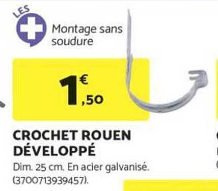 CROCHET ROUEN DÉVELOPPÉ