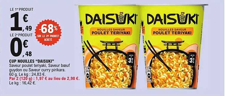 CUP NOUILLES "DAISUKI"
