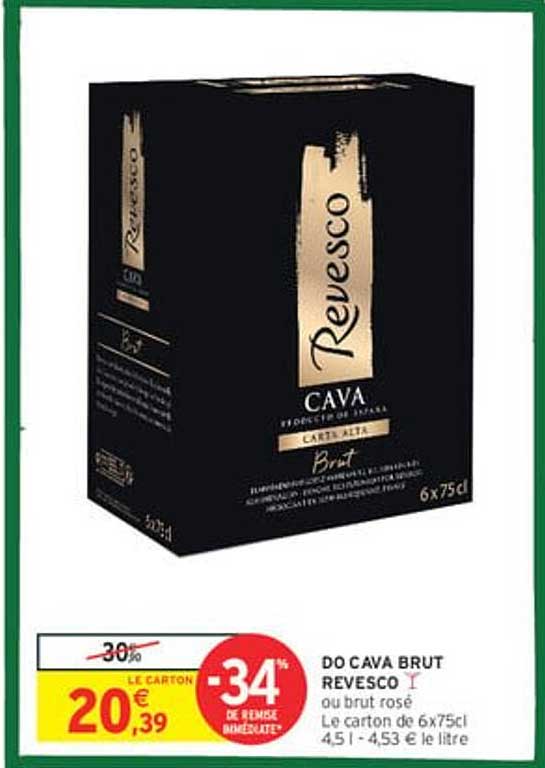 DO CAVA BRUT REYESCO 6x75cl