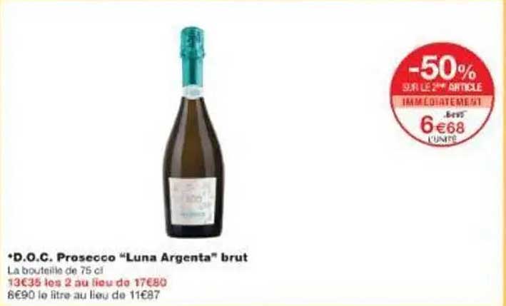 •D.O.C. Prosecco "Luna Argenta" brut
