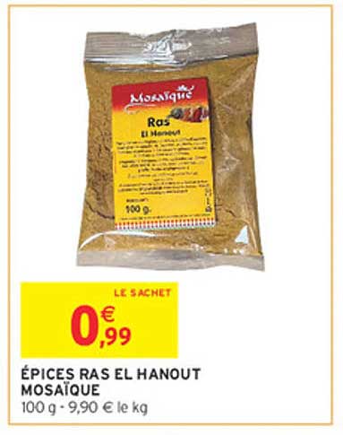 ÉPICES RAS EL HANOUT MOSAÏQUE