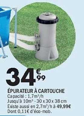 ÉPURATEUR À CARTOUCHE