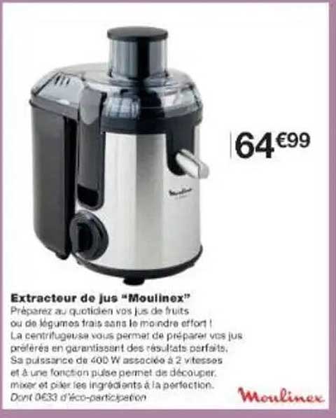 Extracteur de jus Moulinex