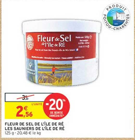 FLEUR DE SEL DE L'ÎLE DE RÉ