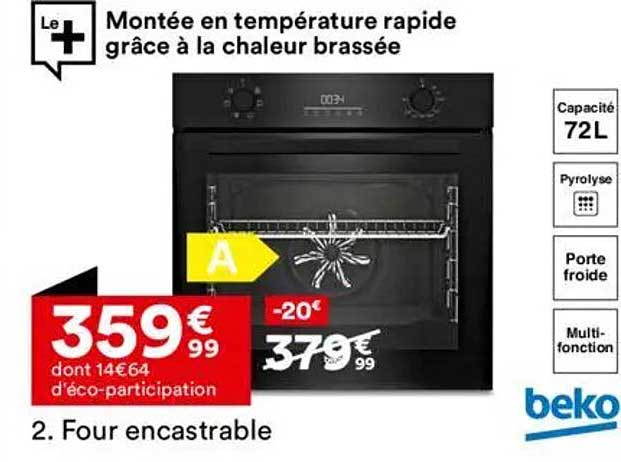 Four encastrable Beko