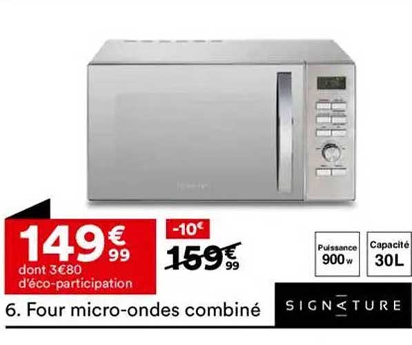 Four micro-ondes combiné