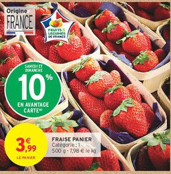 FRAISE PANIER