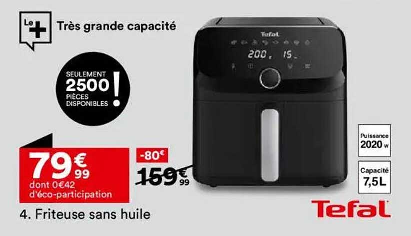 Friteuse sans huile Tefal
