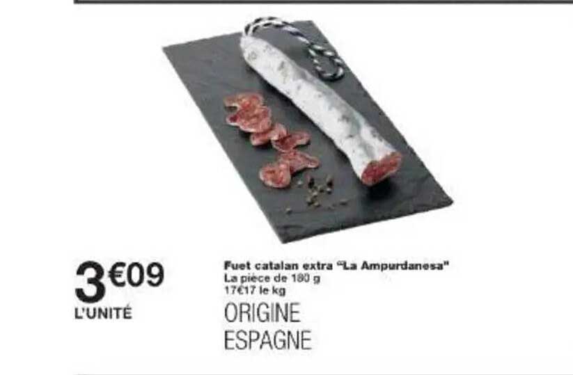 Fuet catalan extra "La Ampurdanesa"