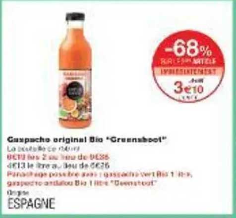 Gazpacho original Bio "Gruneabott"