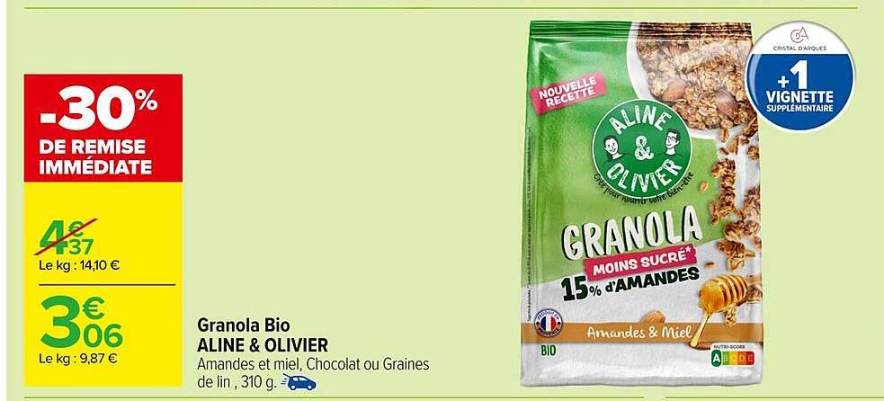 Granola Bio ALINE & OLIVIER