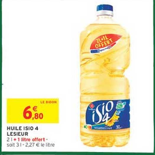HUILE ISIO 4 LESIEUR