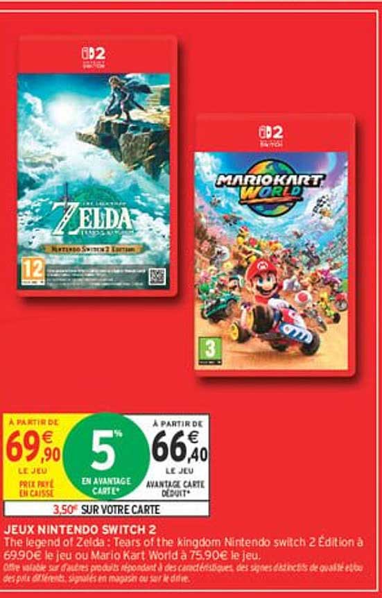 JEUX NINTENDO SWITCH 2