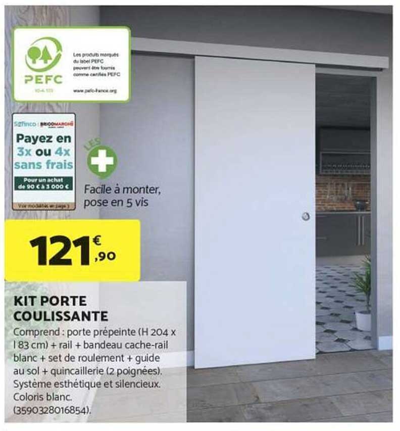 KIT PORTE COULISSANTE