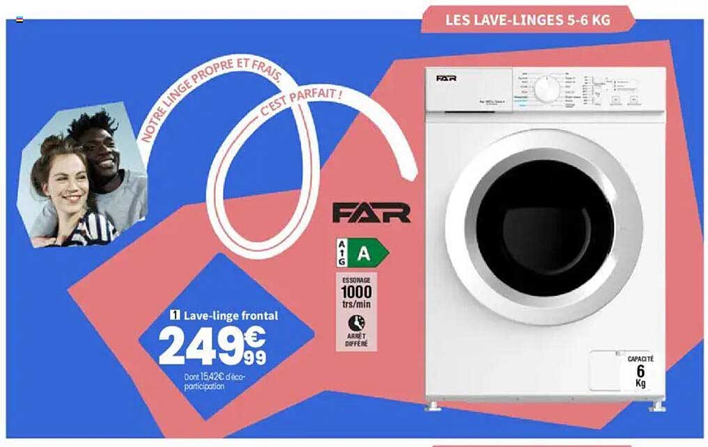 Lave-linge frontal