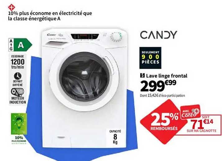 Lave linge frontal