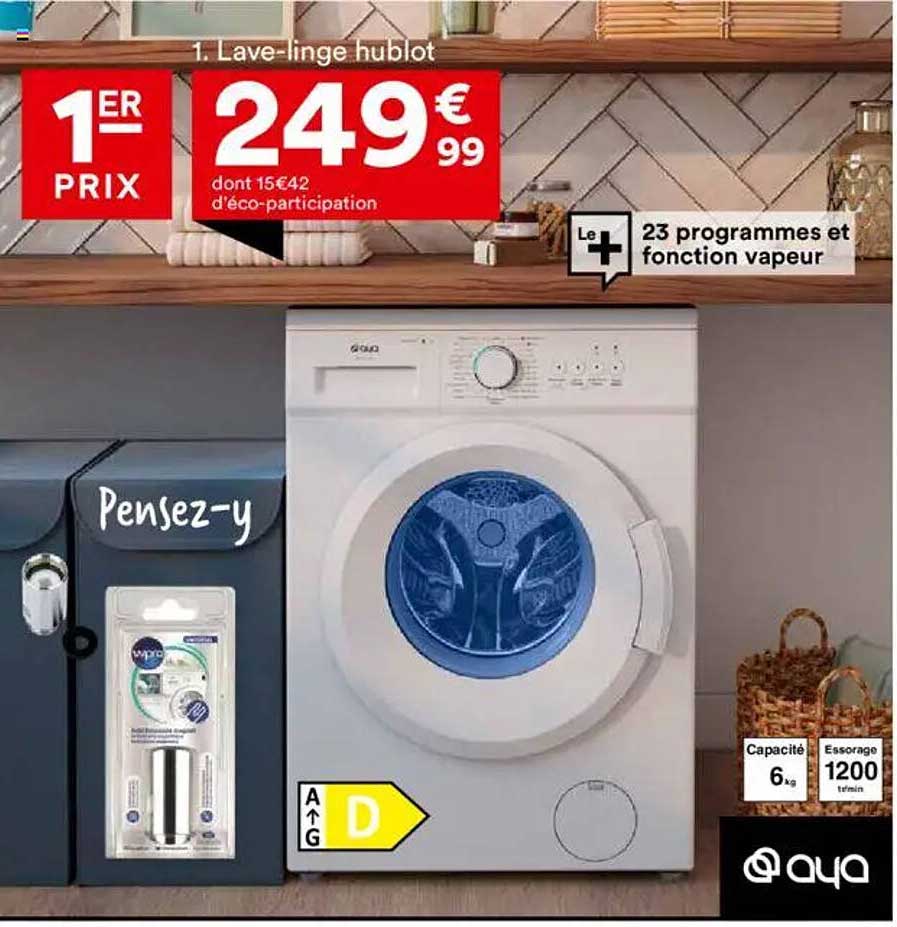 Lave-linge hublot