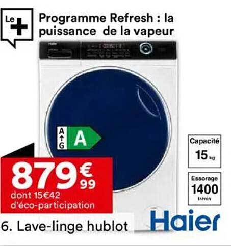 Lave-linge hublot