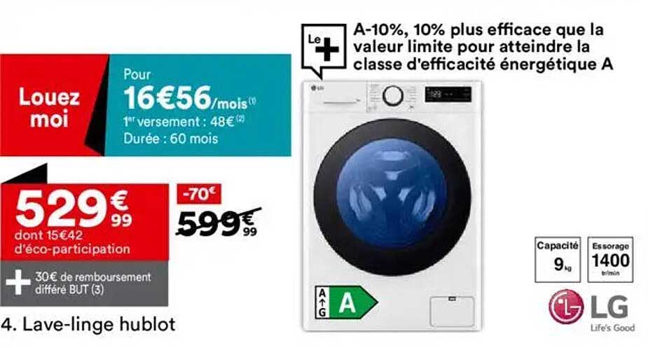 Lave-linge hublot