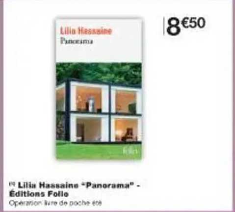 Lilia Hassaine “Panorama” - Éditions Folio