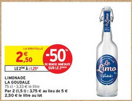LIMONADE LA GOUDALE
