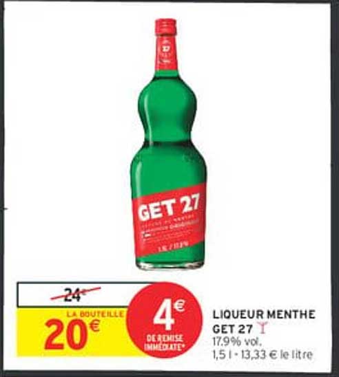 LIQUEUR MENTHE GET 27