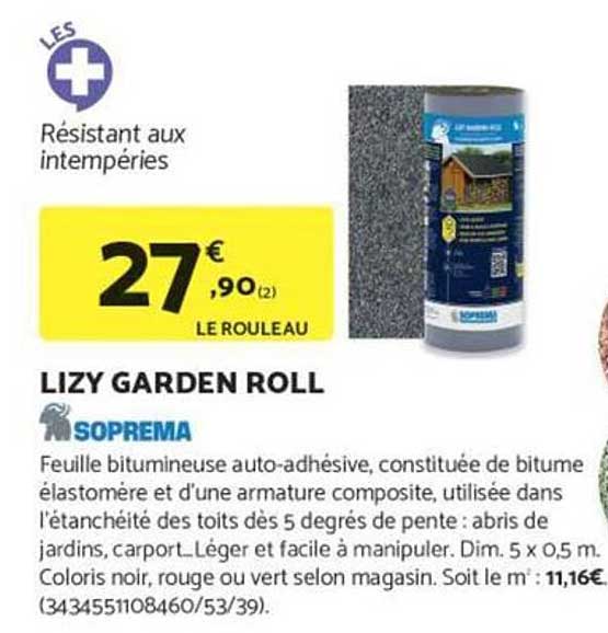LIZY GARDEN ROLL
