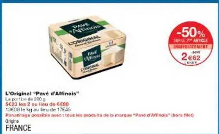 L'Original "Pavé d'Affinois"