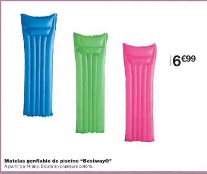 Matelas gonflable de piscine "Bestway®"