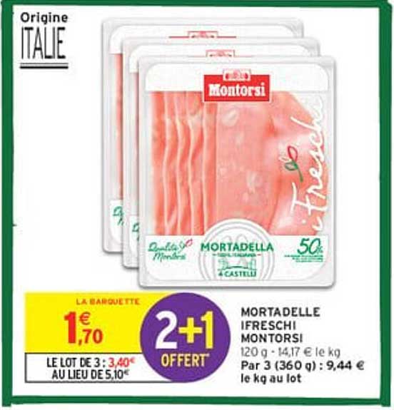 MORTADELLE I-FRESCHI MONTORSI