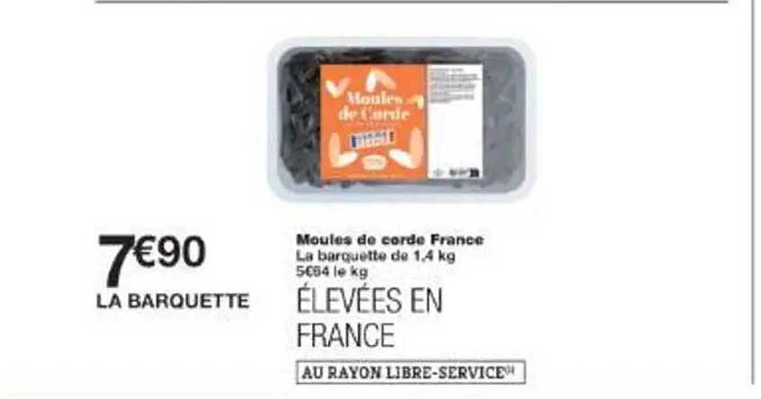 Moules de corde France