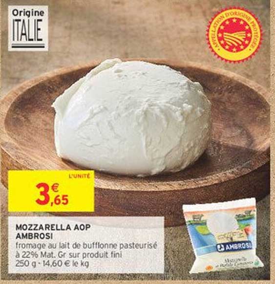 MOZZARELLA AOP AMBROSI